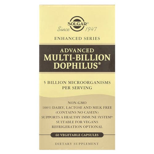 Solgar, Advanced Multi-Billion Dophilus®, 60 Vegetable Capsules